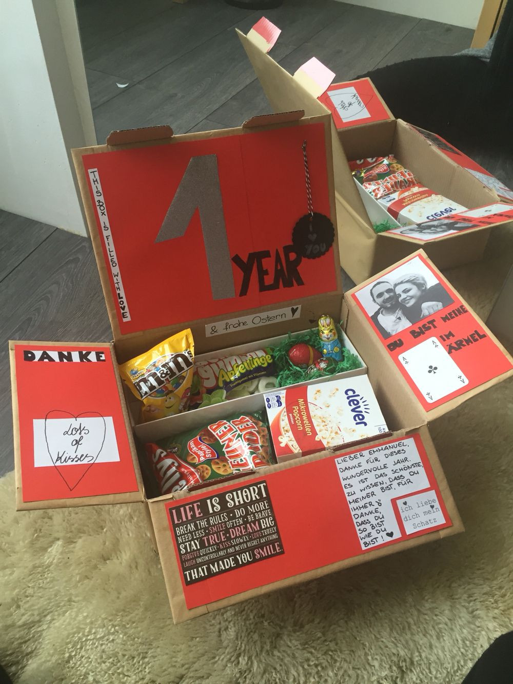 Geschenke Freund
 Ich wusste nicht was ich meinen Freund zum Jahrestag