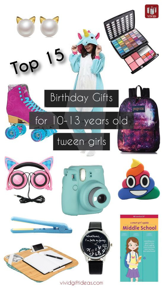 Geschenke Für 10 Jährige Mädchen
 Top 15 Birthday Gift Ideas for Tween Girls
