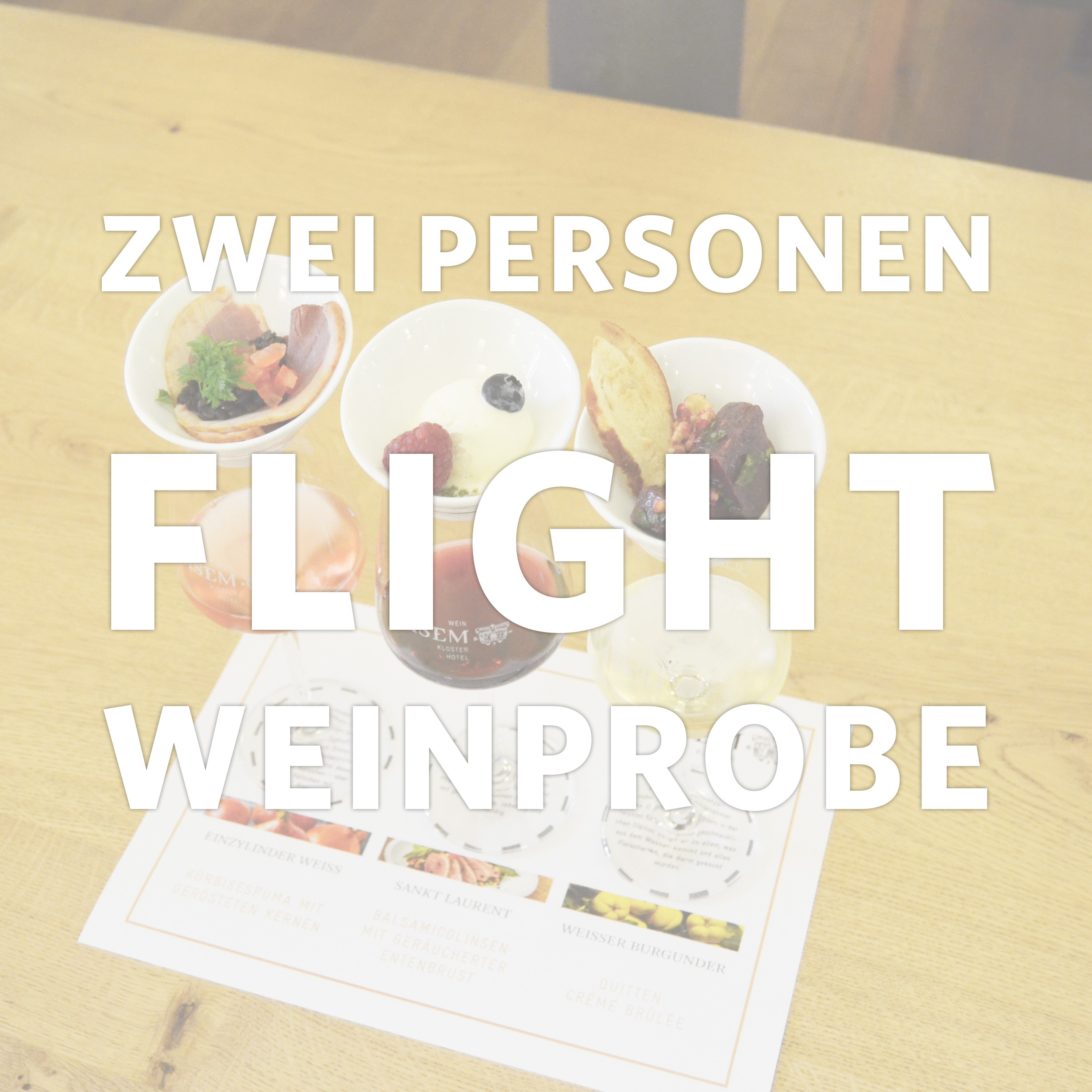 Geschenke Für 2 Personen
 Flightweinprobe für zwei Personen