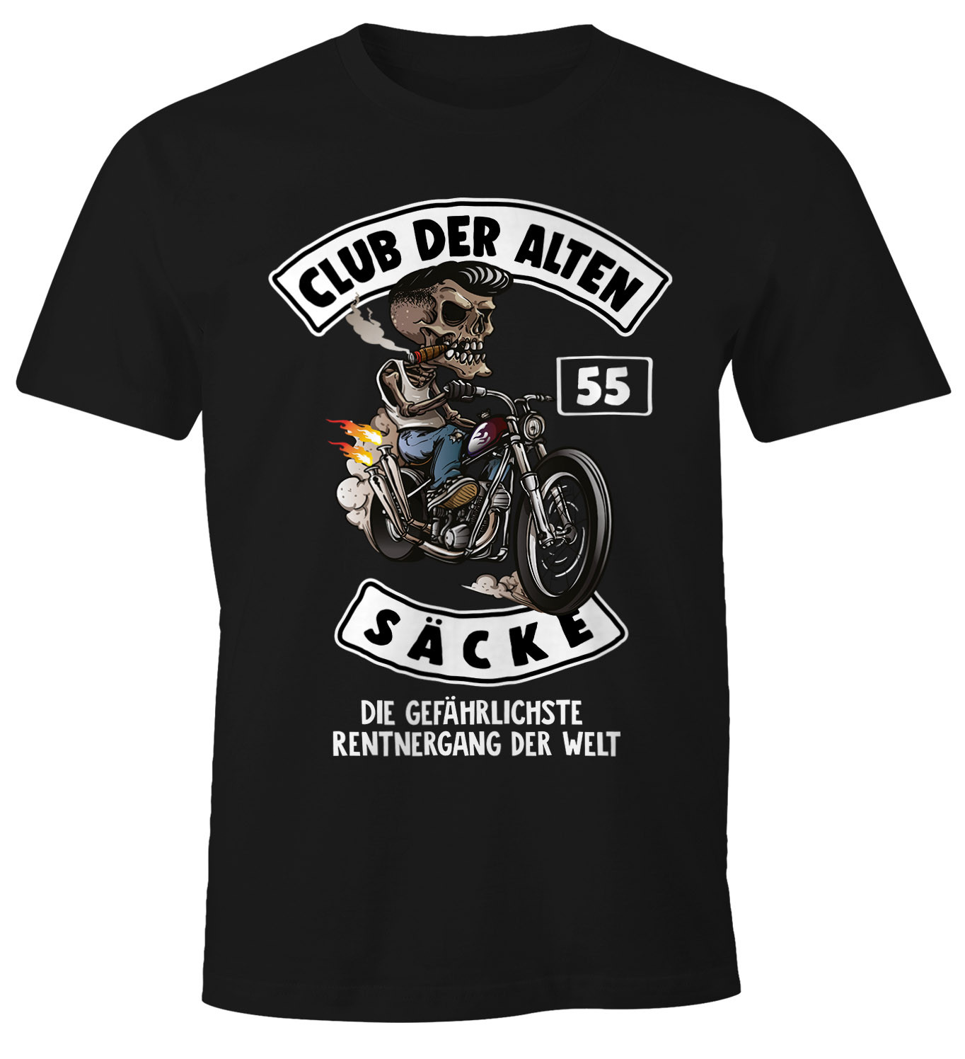 Geschenke Für Ältere Herren
 Lustiges Herren T Shirt Club der alten Säcke Alter Sack