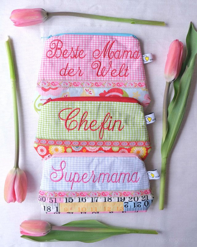 Geschenke Für Die Liebste
 Zum Muttertag ein Schminktäschchen für liebste Mama