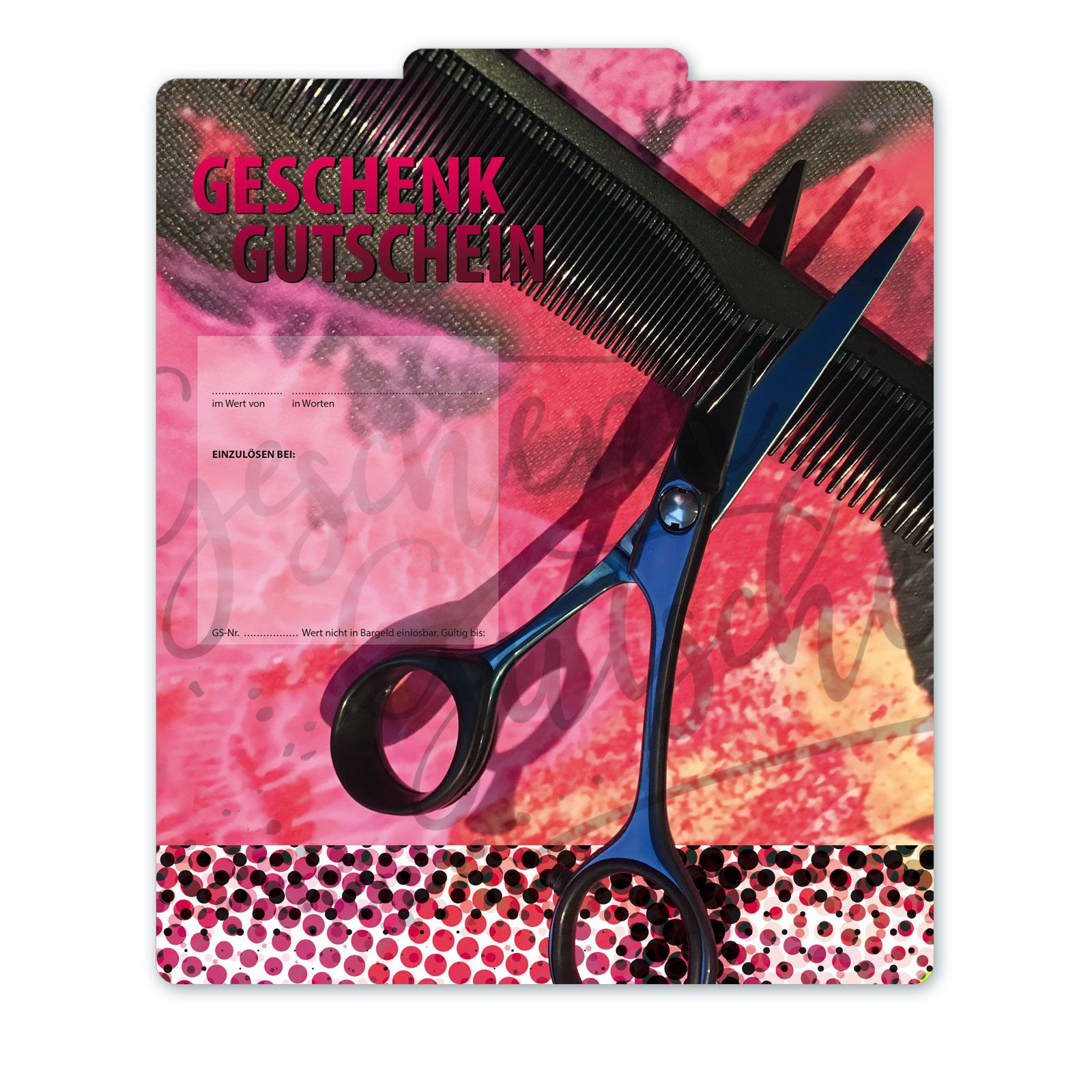 Geschenke Für Friseure
 Gutschein für Friseure K289