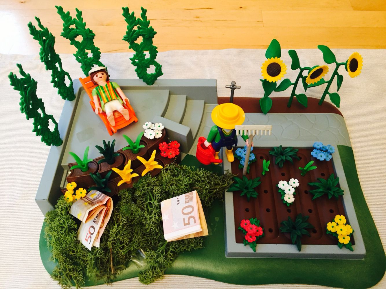 Geschenke Für Garten
 Supertolles playmobil garten geldgeschenk