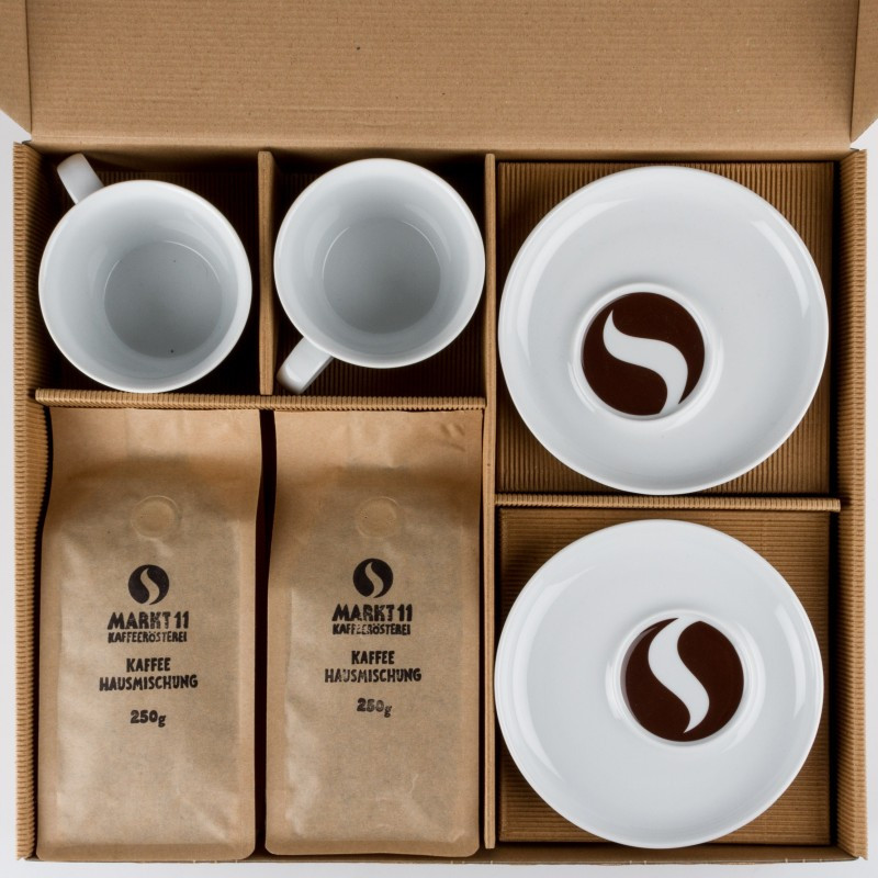 Geschenke Für Kaffeeliebhaber
 Geschenkbox Kaffee & KAHLA Kaffee Shop Markt 11