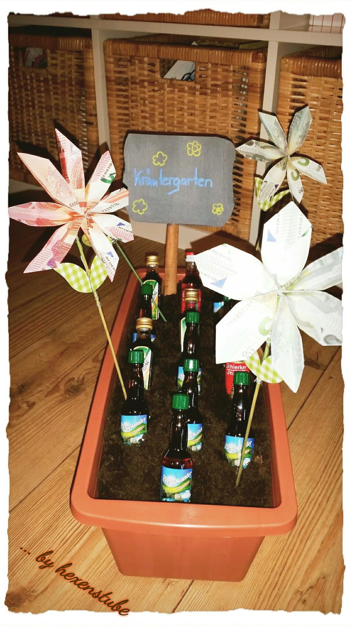 Geschenke Für Männer Zum Geburtstag
 Geldgeschenk mal anders Der Kräutergarten für Männer