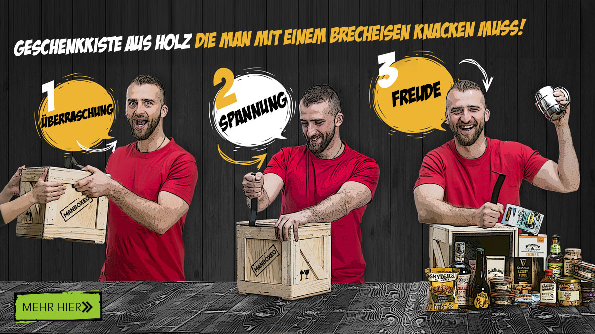 Geschenke Für Männer Zum Jahrestag
 Geschenke zum Jahrestag für Männer verpackt in einer