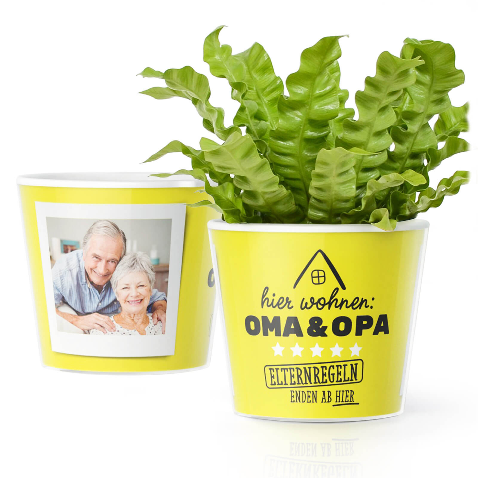 Geschenke Für Oma Und Opa
 Oma & Opa Elternregeln enden ab hier – Blumentopf von