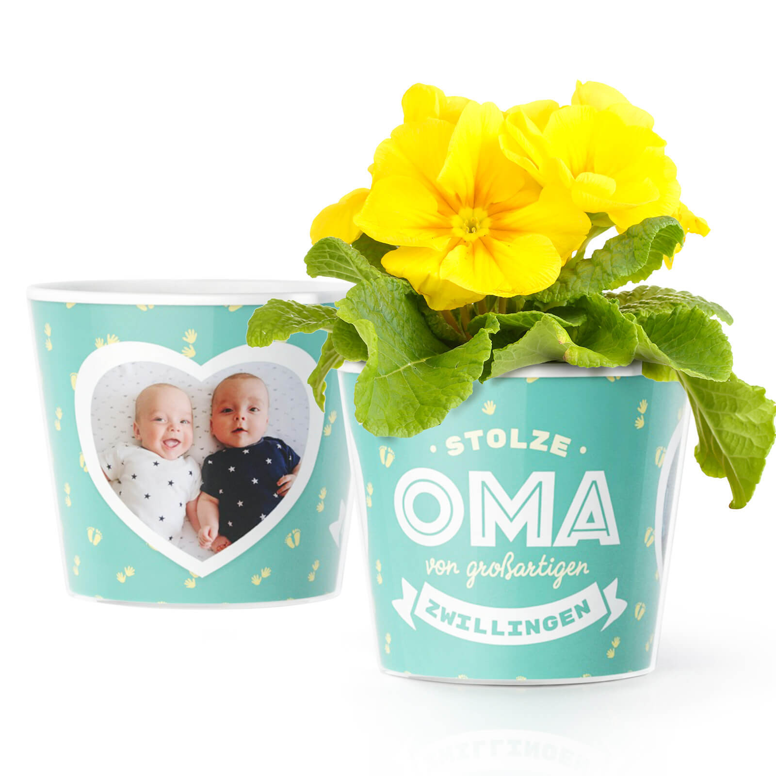 Geschenke Für Oma Und Opa Zur Geburt
 Geschenk für Oma zur Geburt von großartigen Zwillingen