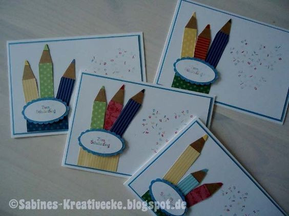 Geschenke Für Schulanfänger
 Sabines Kreativecke Schulanfang Stampin up Confetti