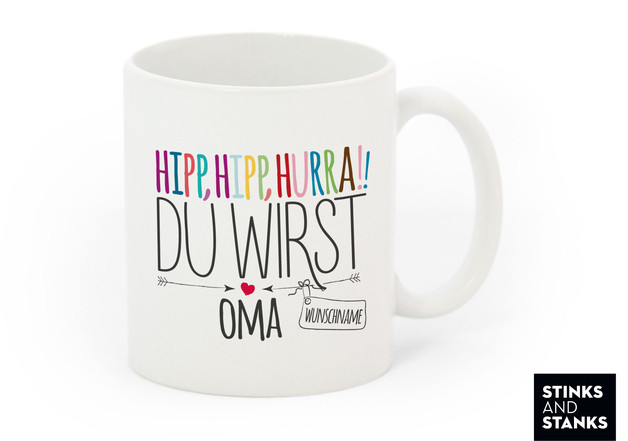 Geschenke Für Werdende Omas
 Becher & Tassen Tasse Geschenk für werdende Oma TS040