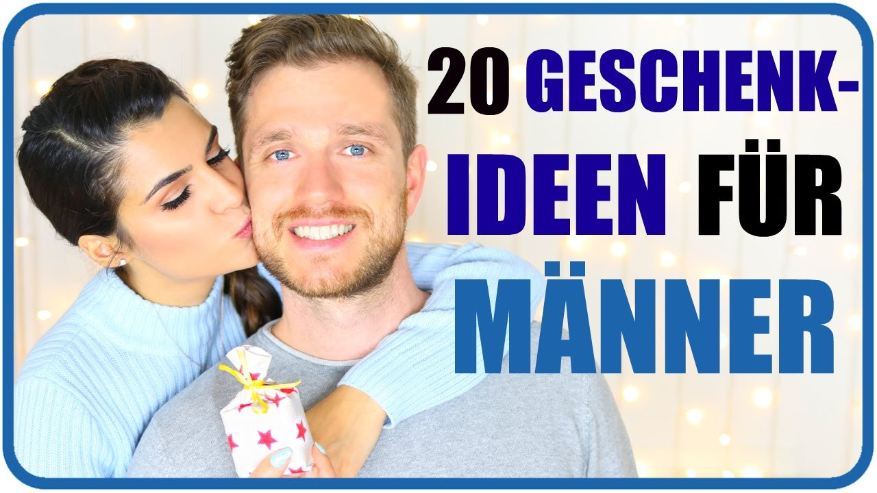 Geschenke Ideen
 20 GESCHENKIDEEN FÜR MÄNNER AB 1€ MIT VANIA