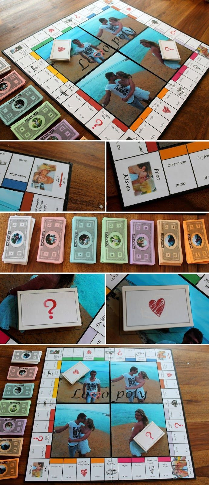 Geschenke Jahrestag
 DIY Monopoly Lovopoly