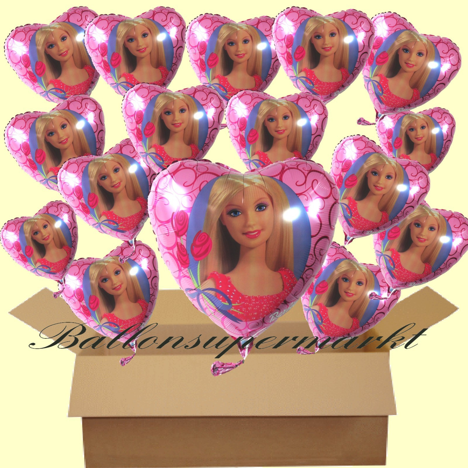 Geschenke Kindergeburtstag
 Barbie Luftballons mit Helium Kindergeburtstag Geschenke