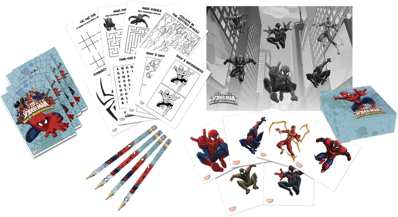 Geschenke Kindergeburtstag
 Spiderman™ Kindergeburtstag Geschenke Set Partydeko und