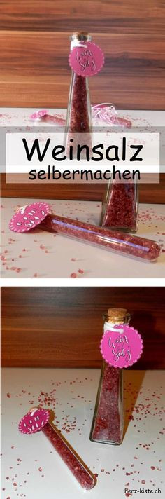 Geschenke Kochen
 Rezept Weinsalz selbermachen Kochen