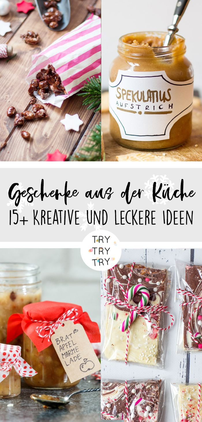 Geschenke Kochen
 15 Geschenke aus der Küche Foodgeschenke