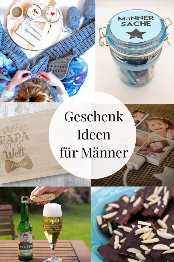 Geschenke Männer Weihnachten
 Geschenke für Männer sechs kreative Ideen