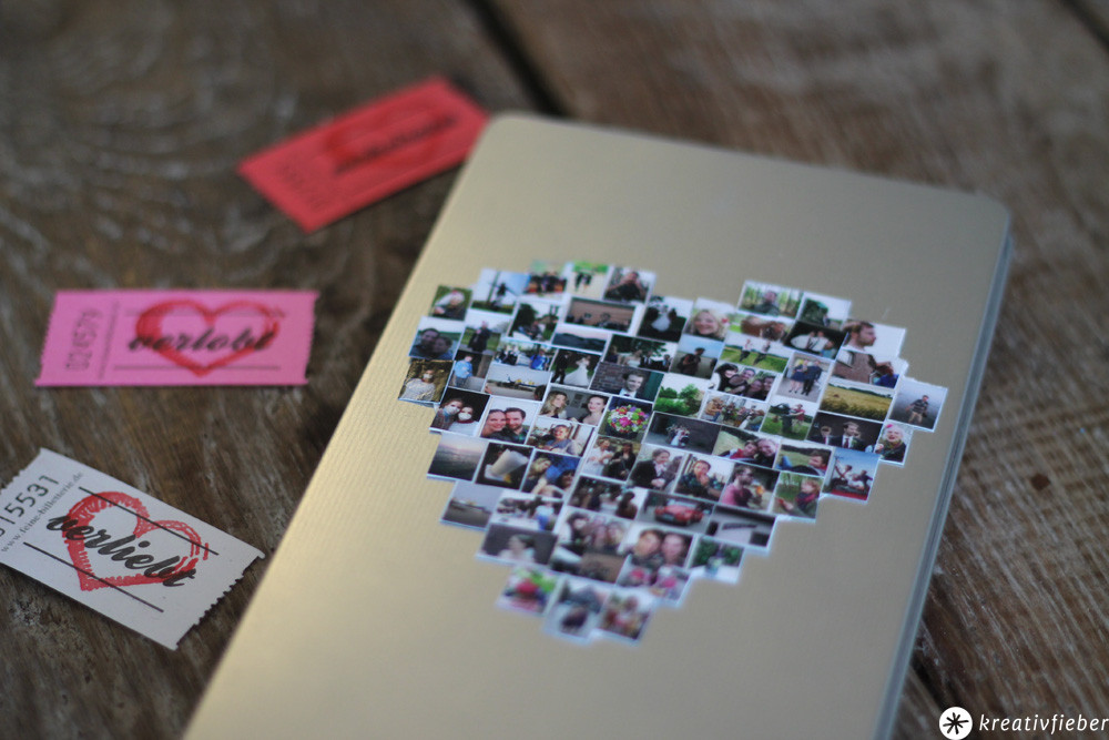 Geschenke Mit Fotos
 DIY Geschenkschachel mit Fotos Hochzeitsgeschenke