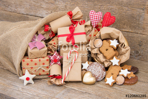 Geschenke Nikolaus
 "Geschenke zum Nikolaus" Stockfotos und lizenzfreie Bilder