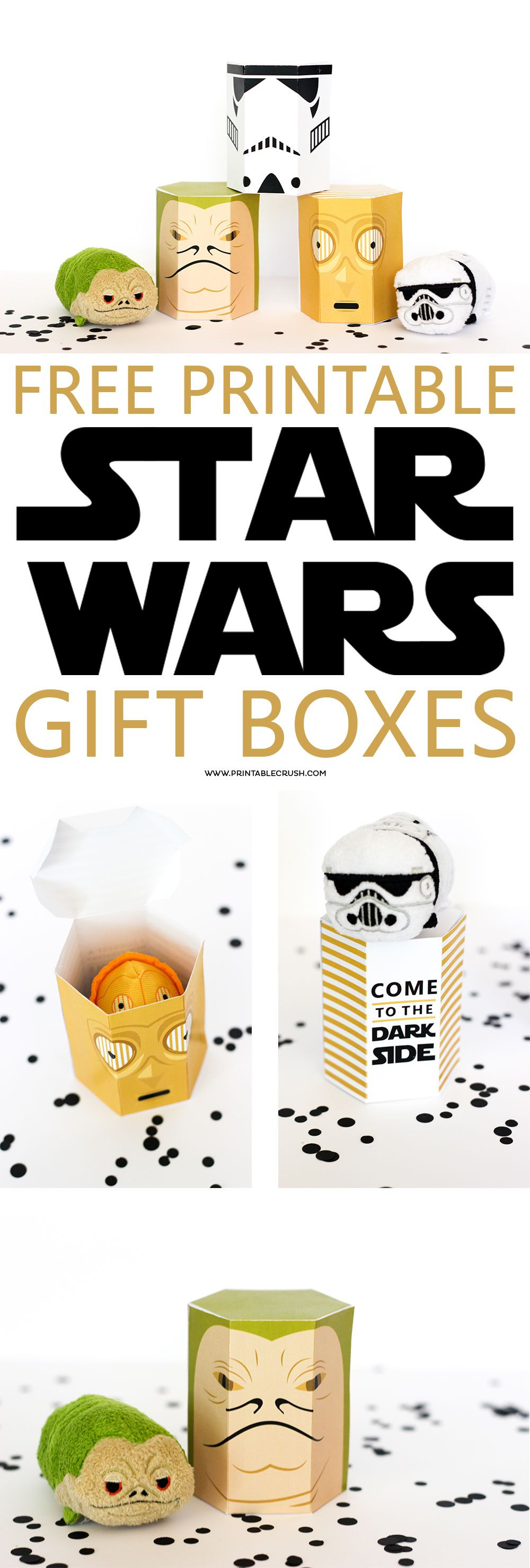 Geschenke Star Wars
 Geschenke im Star Wars Style verpacken
