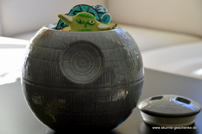 Geschenke Star Wars
 Todesstern Keksdose aus Star Wars – Der sicherste Platz