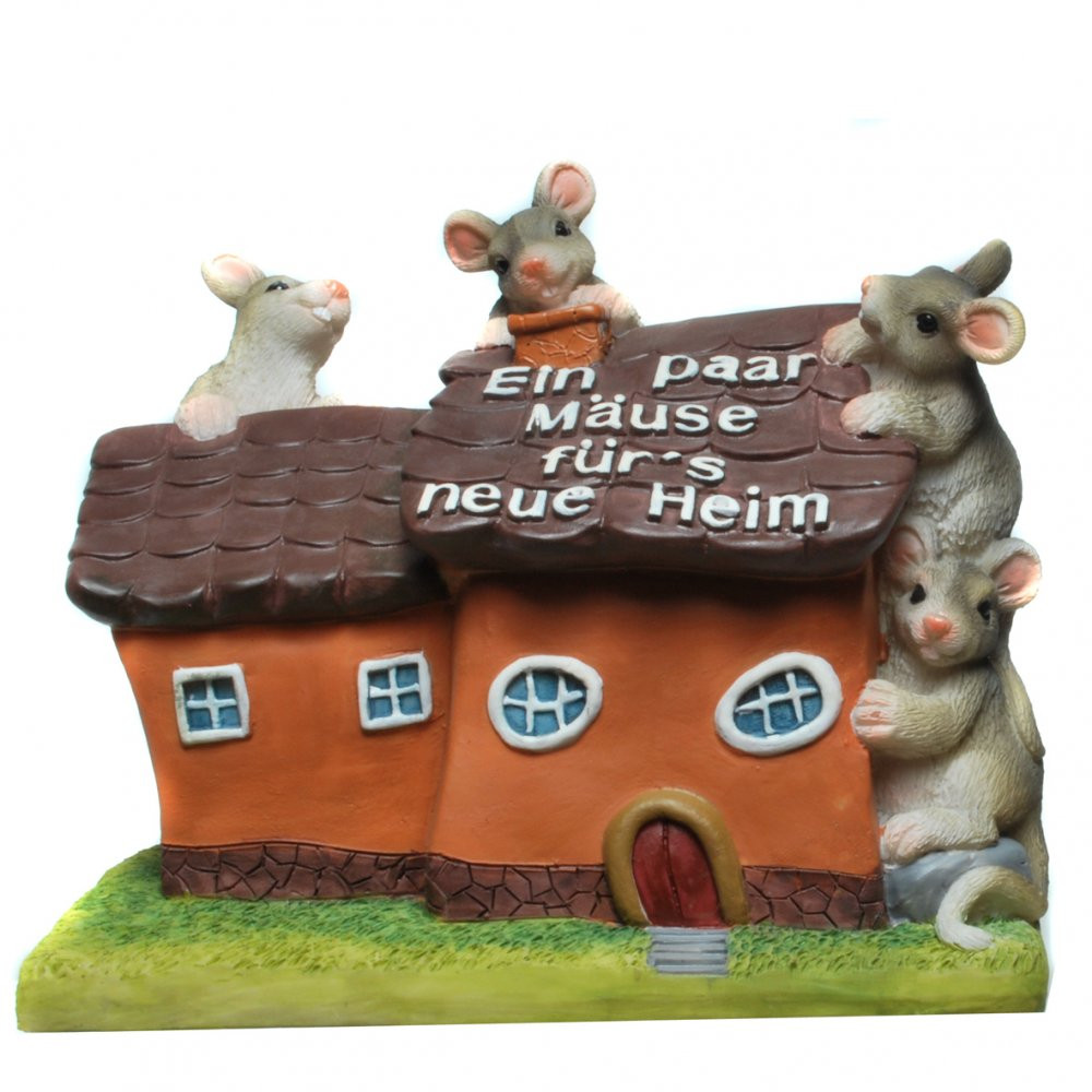 Geschenke Umzug
 Spardose Ein paar Mäuse für s neue Heim Hochzeit Umzug