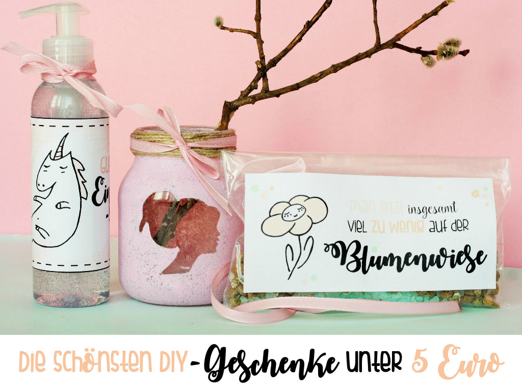 Geschenke Unter 5 Euro
 Do It Yourself Geschenke unter 5 Euro Some Joys