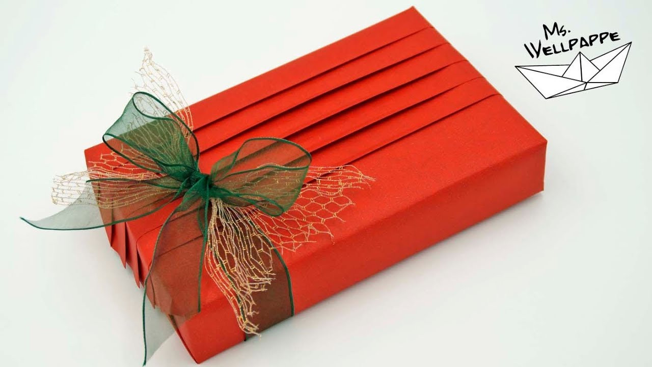 Geschenke Verpacken Anleitung
 Geschenke verpacken einfache Anleitung