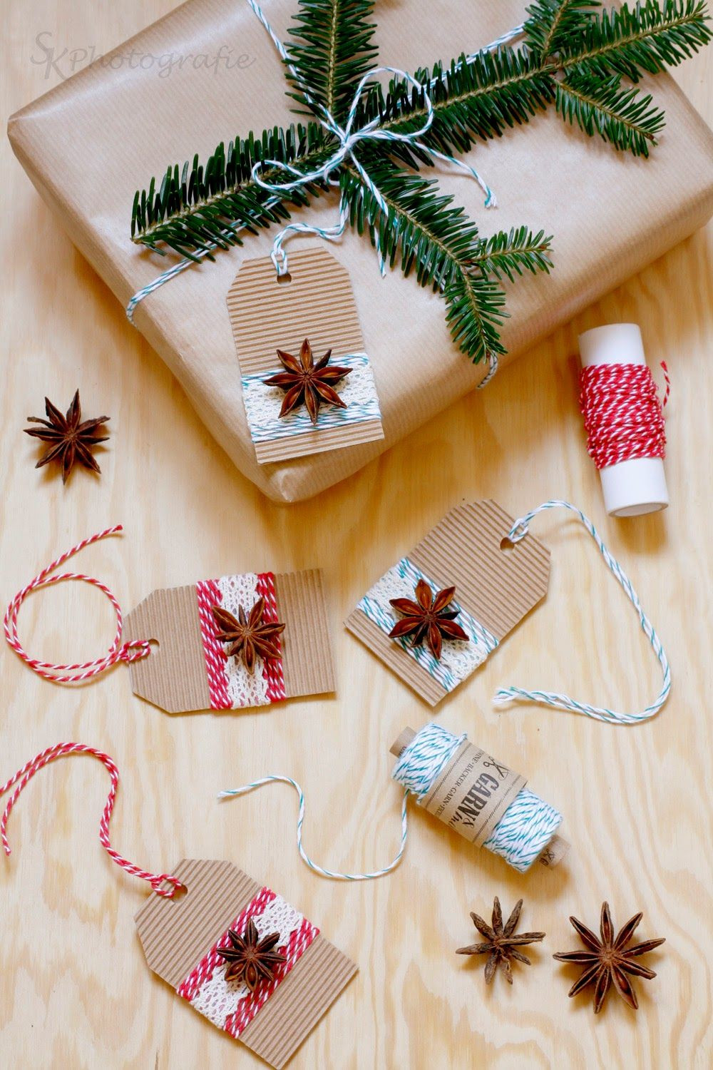 Geschenke Weihnachten
 DIY Easy Peasy Geschenkanhänger mit Anissternen