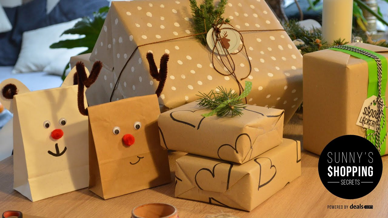 Geschenke Weihnachtlich Verpacken
 Geschenke verpacken zu Weihnachten