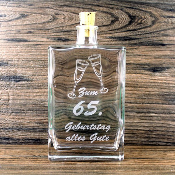 Geschenke Zum 65 Geburtstag
 Flasche zum 65 Geburtstag Flaschen