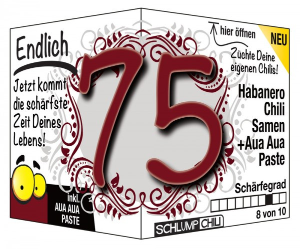 Geschenke Zum 75
 Endlich 75 Jahre Geschenk witzige Geschenkideen zum