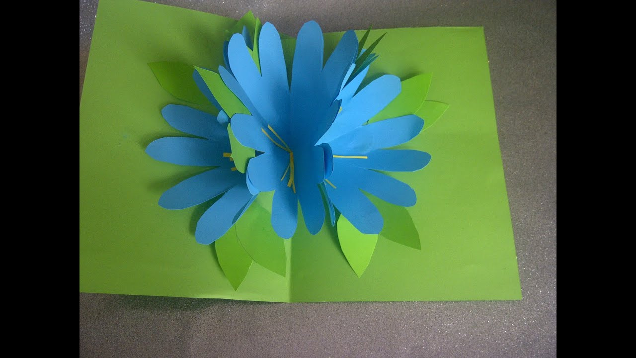 Geschenke Zum Basteln
 Ideen Schöne Geschenke zum Muttertag 3D Pop Up Karten