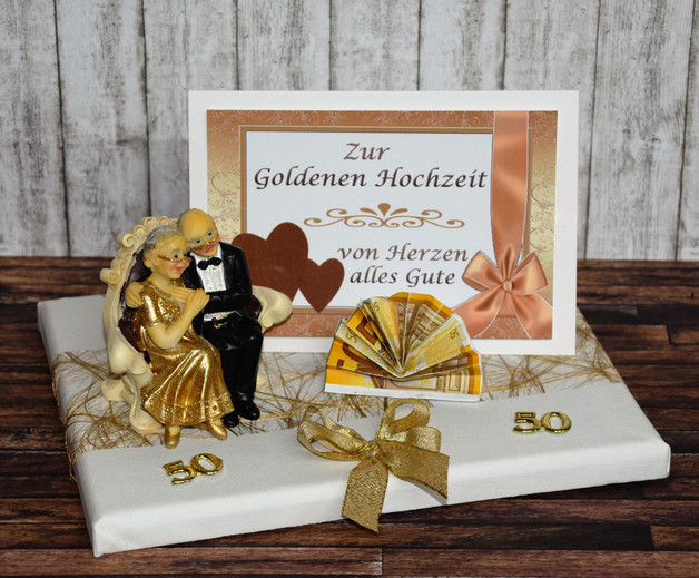 Geschenke Zur Goldhochzeit
 Geldgeschenke GELDGESCHENK ZUR GOLDENEN HOCHZEIT SOFA