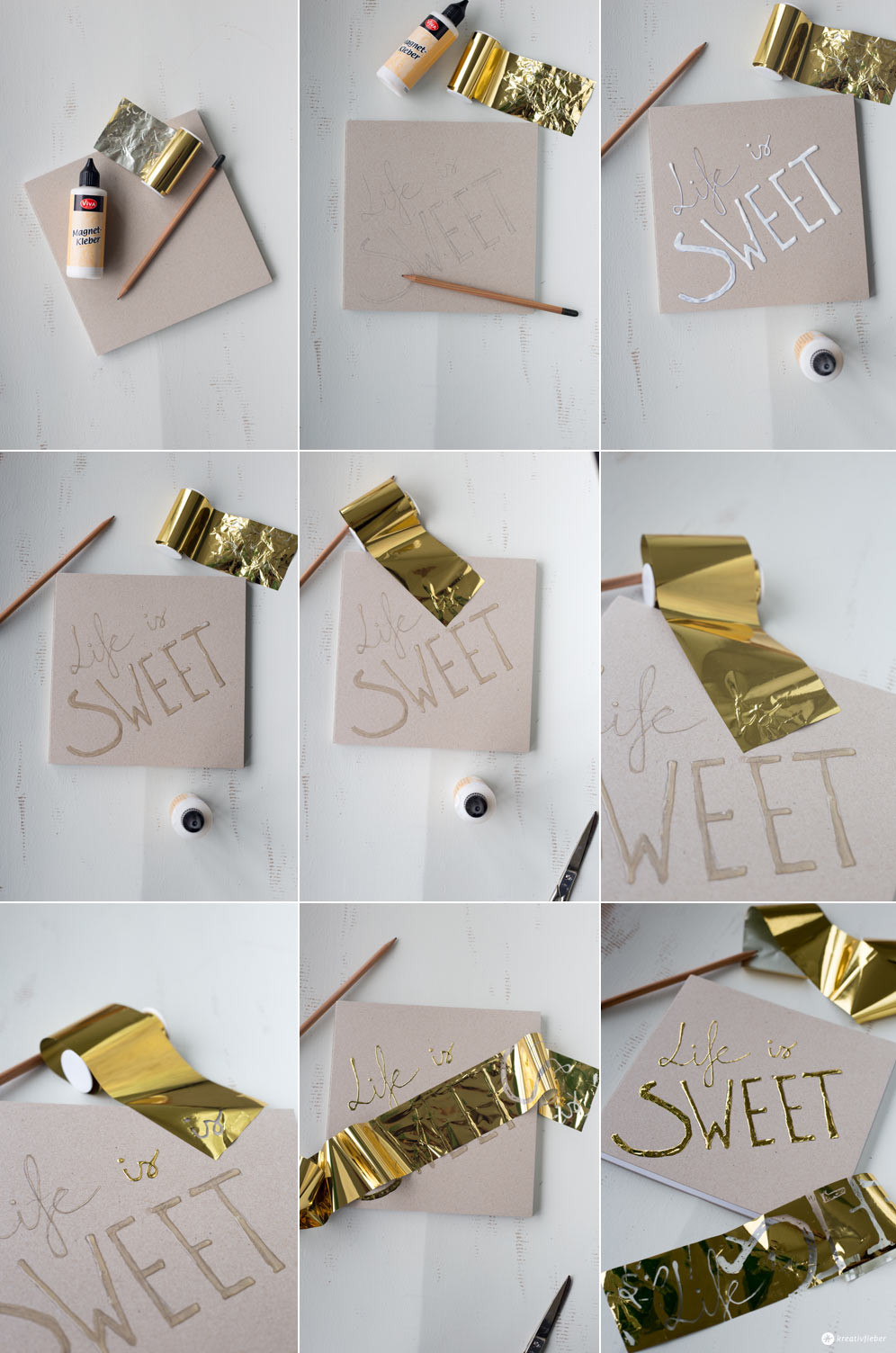 Geschenkidee Diy
 DIY Geschenkidee Rezeptbuch mit Goldschrift selbermachen