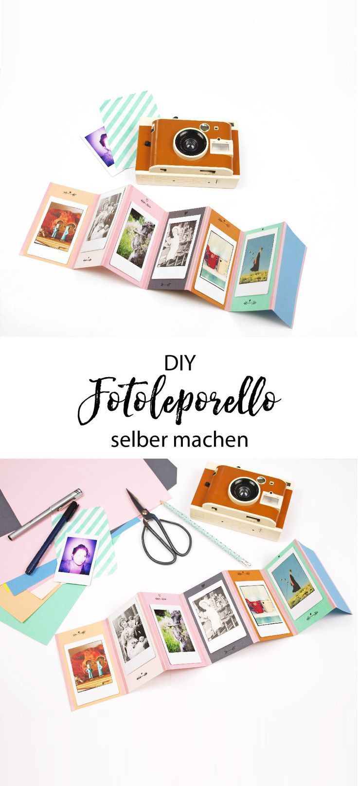 Geschenkidee Diy
 Geschenkidee DIY Foto Leporello und Lomo’ Instant Kamera