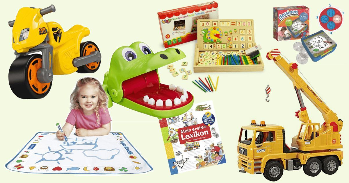 Geschenkideen 12 Jährige
 50 Spielsachen für 4 jährige Kinder [Geschenkideen]