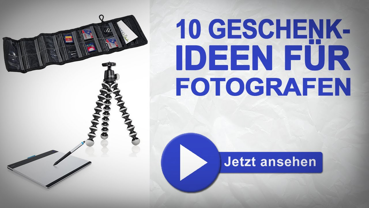 Geschenkideen 2016
 10 Geschenkideen für Fotografen 2016