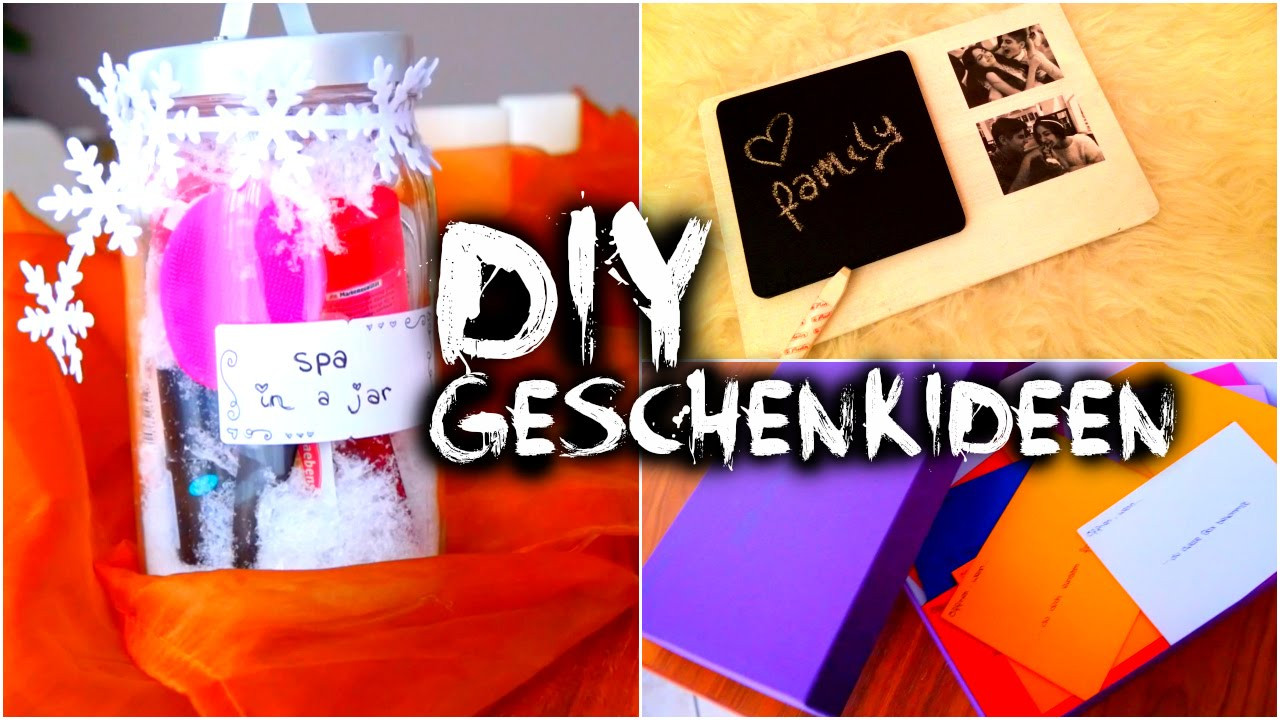 Geschenkideen Diy
 DIY Geschenkideen für jedermann schnell & einfach