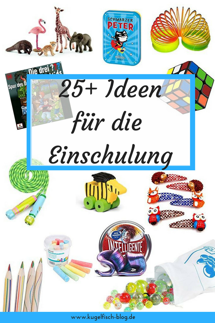 Geschenkideen Einschulung
 Geschenke zur Einschulung und was kommt in Schultüte