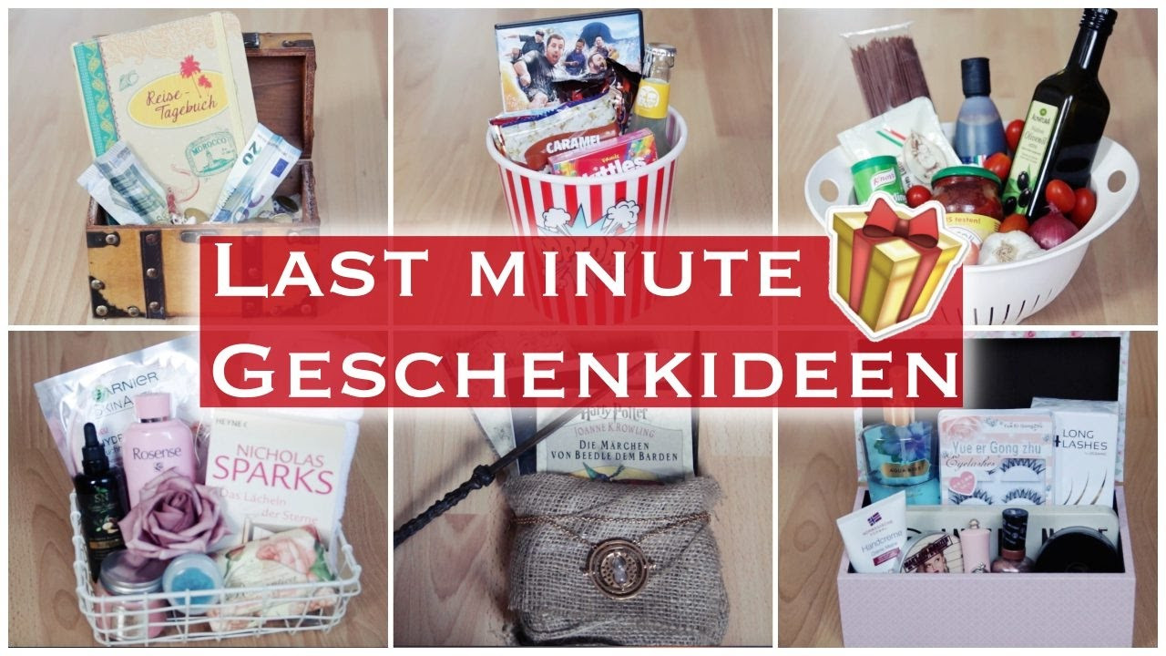 Geschenkideen Freunde
 LAST MINUTE GESCHENKIDEEN 11 DIY GESCHENKBOXEN FÜR JEDEN