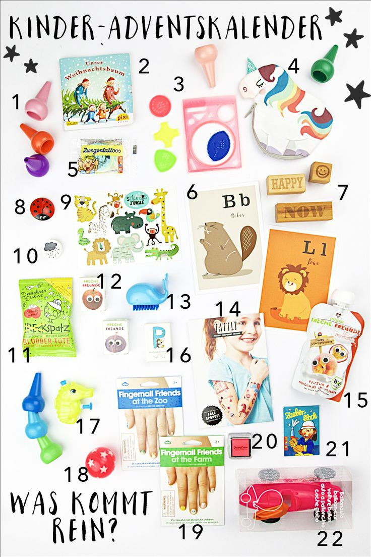Geschenkideen Für Kinder Ab 8
 Best 25 Adventskalender für kinder ideas on Pinterest