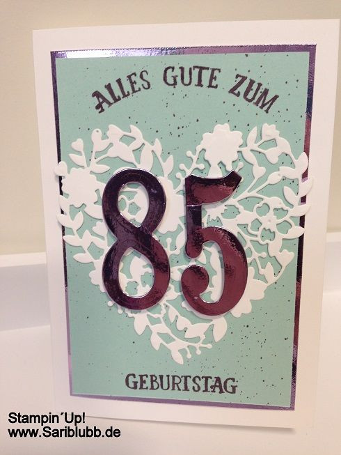 Geschenkideen Für Oma Zum Geburtstag
 Eine Karte für meine liebe Oma zum 85 Geburtstag