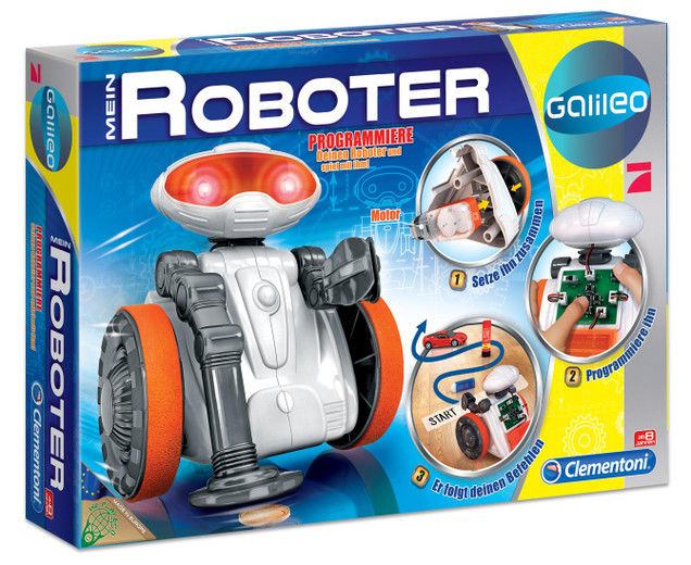 Geschenkideen Junge 6 Jahre
 Programmierbaukasten Mein Roboter edumero