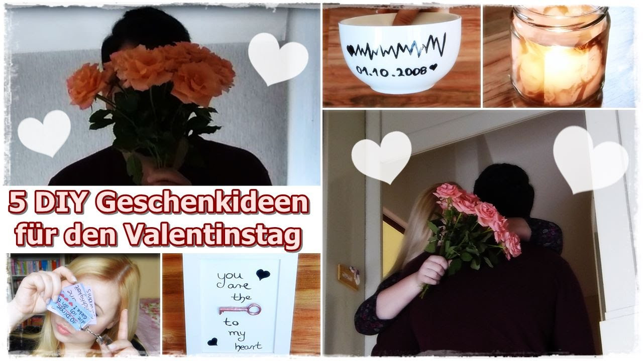 Geschenkideen Valentinstag
 LAST MINUTE DIY GESCHENKIDEEN FÜR DEN FREUND