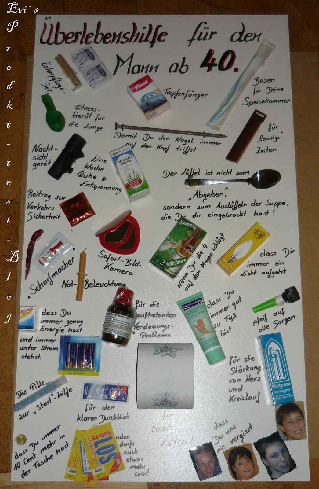 Geschenkideen Zum 40. Geburtstag
 EVI s Produkttestblog Geburtstagsgeschenk zum 40