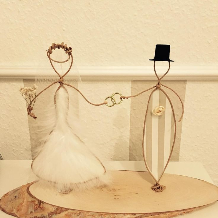 Glücksbaum Zur Hochzeit
 Die besten 25 Brautpaar basteln Ideen auf Pinterest