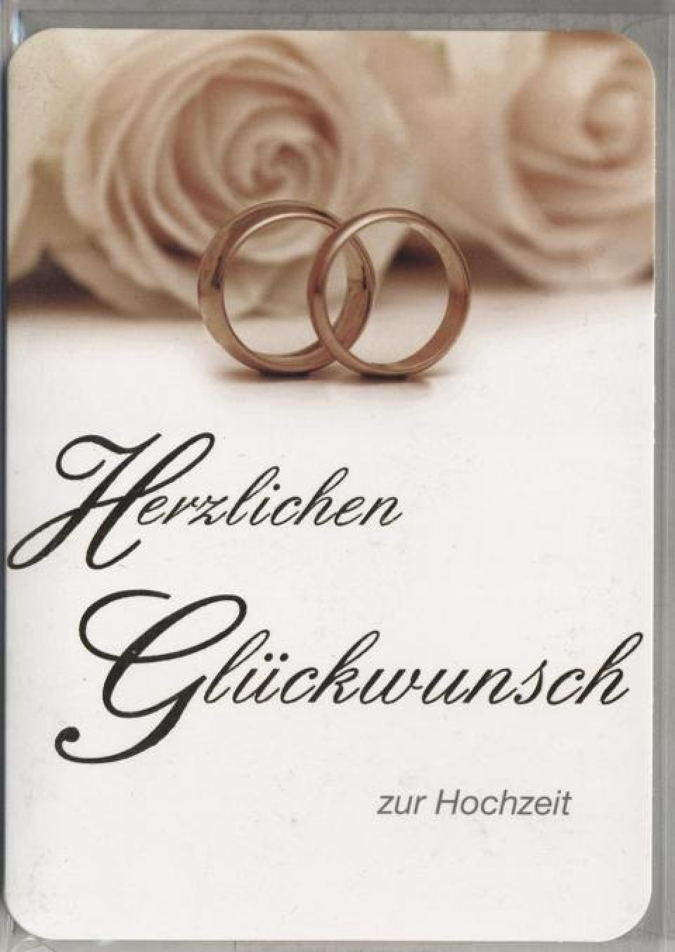 Glückwunsch Hochzeit
 Glückwunschkarte Hochzeit Herzlichen Glückwunsch zur