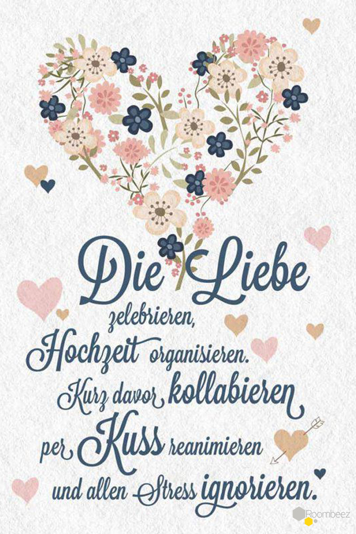 Glückwunsch Hochzeit Spruch
 Hochzeitssprüche ♥ 20 kostenlose Sprüche en und