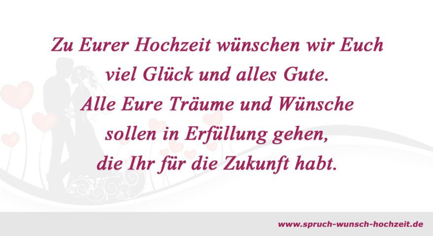 Glückwunsch Hochzeit Spruch
 KartezurHochzeitHochzeitswnsche Hochzeit t